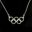 Bestel de Olympische ketting (zilver) armband