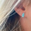 Surf earrings