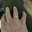  800 meter ring (goud)