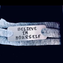 BELIEVE IN YOURSELF armband