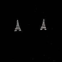 Zilveren Eiffeltoren oorbellen 2024 armband
