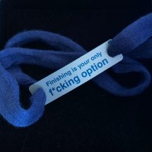 Finishing is your only f*cking option armband armband