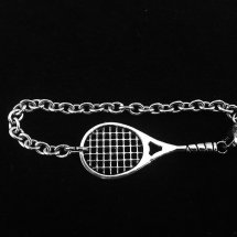 Tennisarmband met racket armband