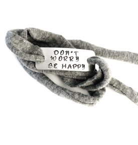 Don't Worry be happy armband