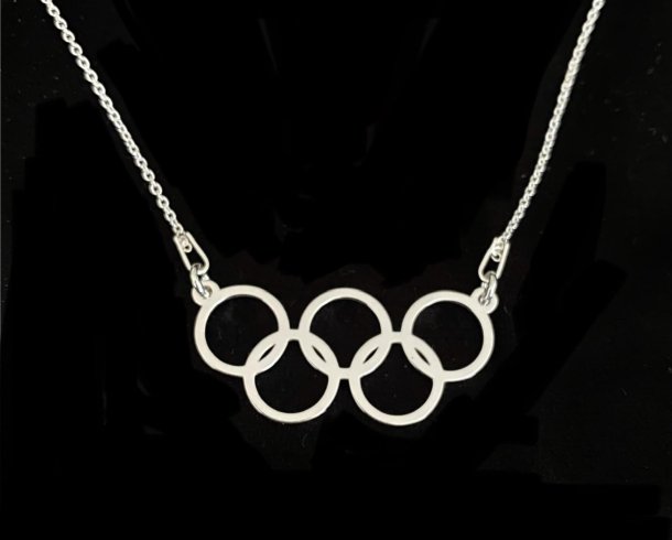 Bestel de Olympische ketting (zilver) armband