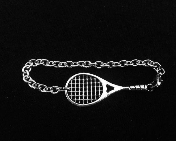 Bestel de Tennisarmband met racket armband